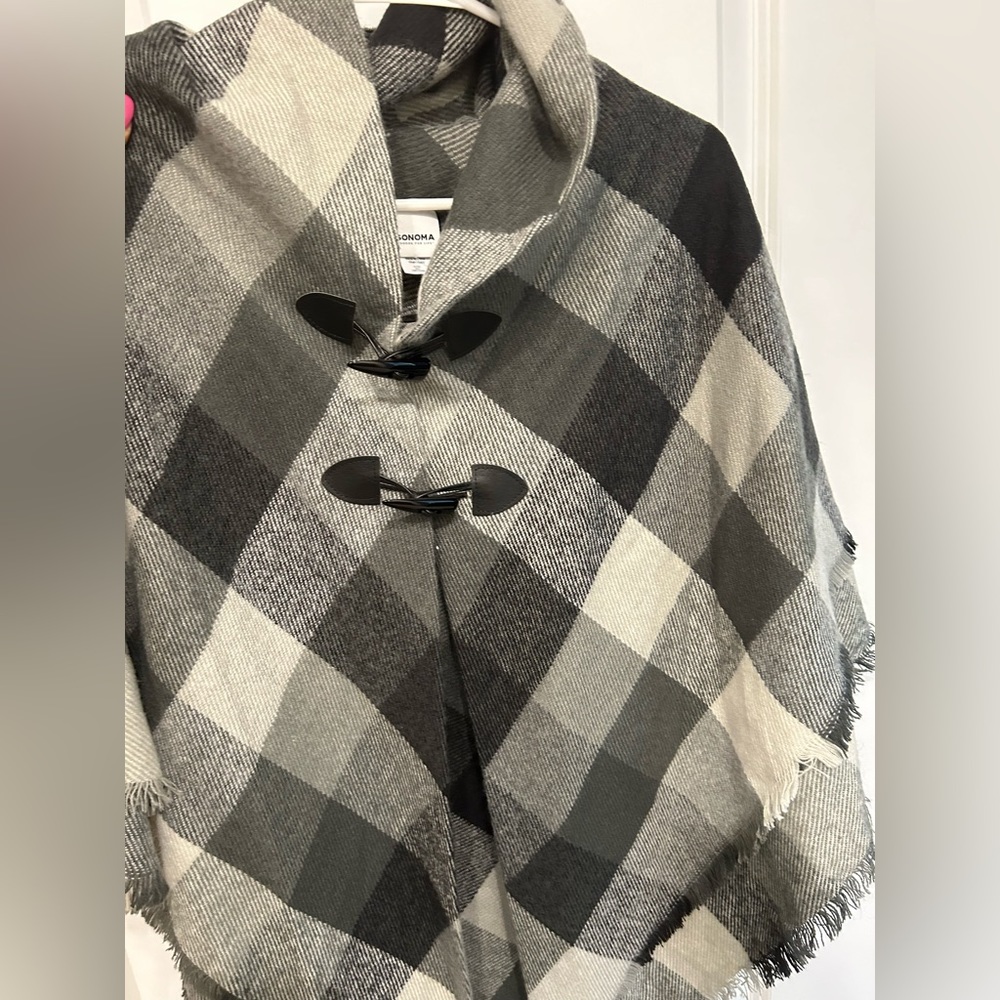 Plaid shawl